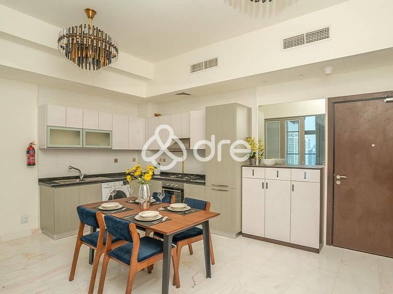 Miracle Garden View | Fully Furnished | Mid Floor