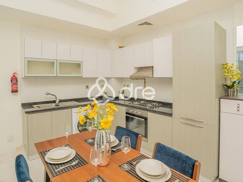 Miracle Garden View | Fully Furnished | Mid Floor