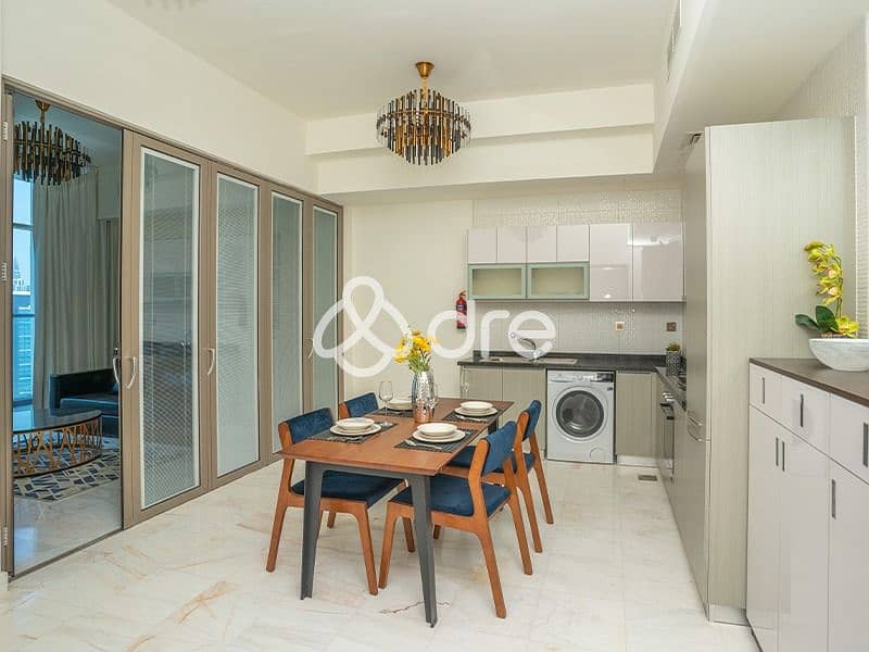 Miracle Garden View | Fully Furnished | Mid Floor