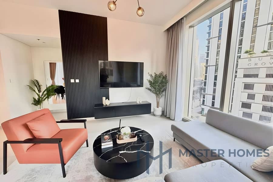 Fully Furnished | Spacious Layout |Near Dubai Mall