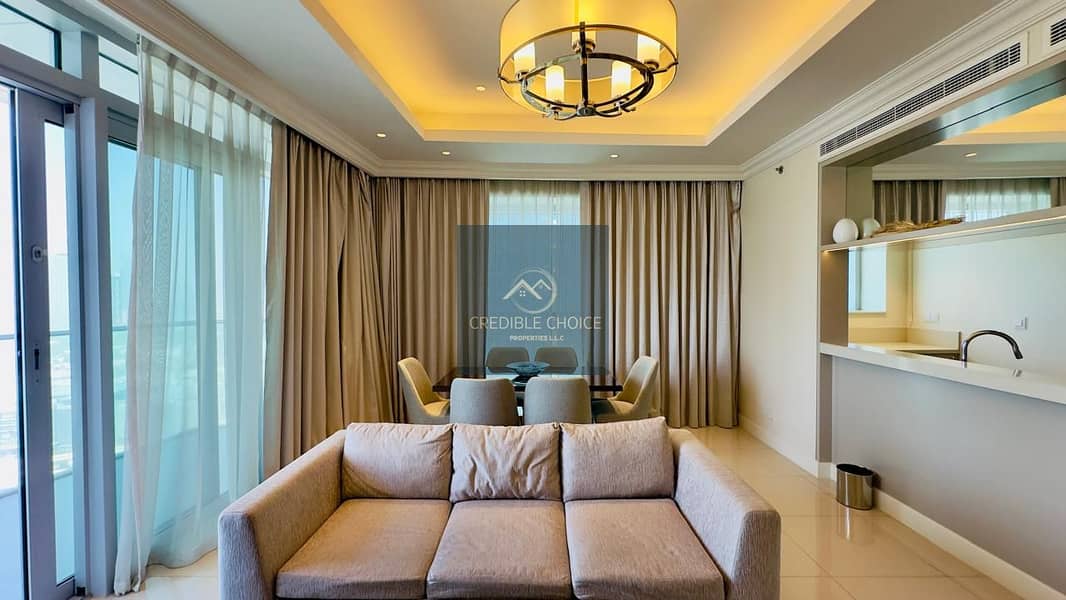 Prestigious 2BHK | Burj Khalifa and Fountain View | Fully Furnished