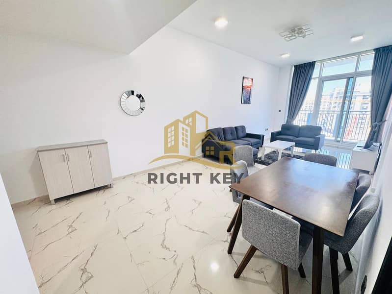 NO COMMISSION/ FULLY FURNISHED/ HIGHER FLOOR/2BHK/125K