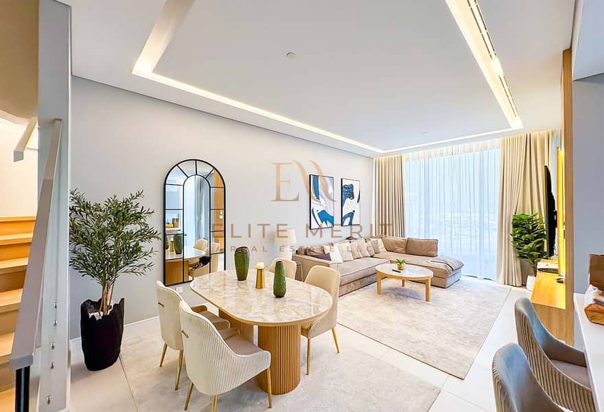 Meydan View | Duplex 2 Bed + Maids | Furnished - Image 6