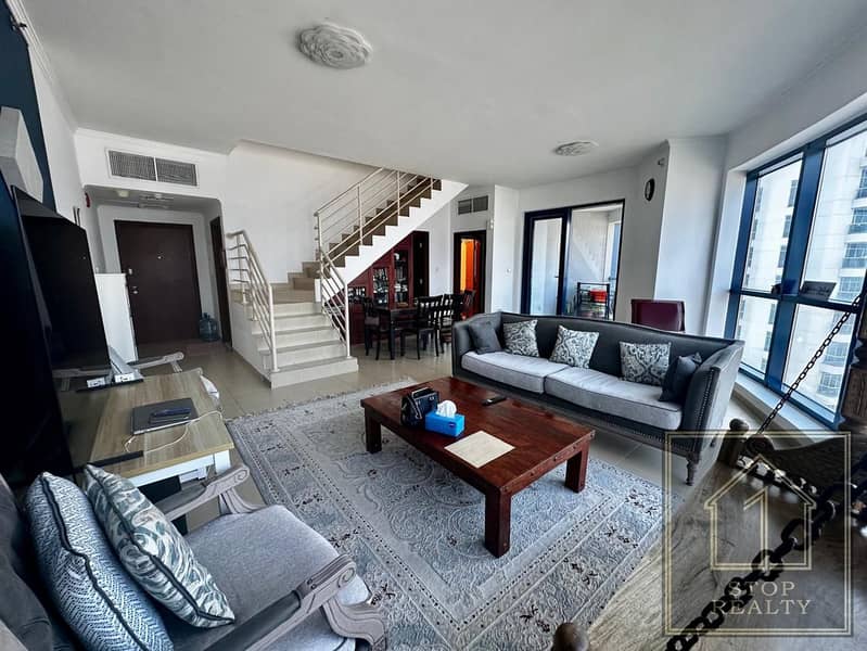 2BR+MAID DUPLEX | AMAZING MARINA VIEW