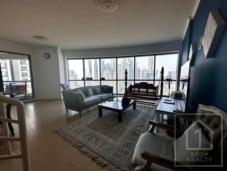 2BR+MAID DUPLEX | AMAZING MARINA VIEW