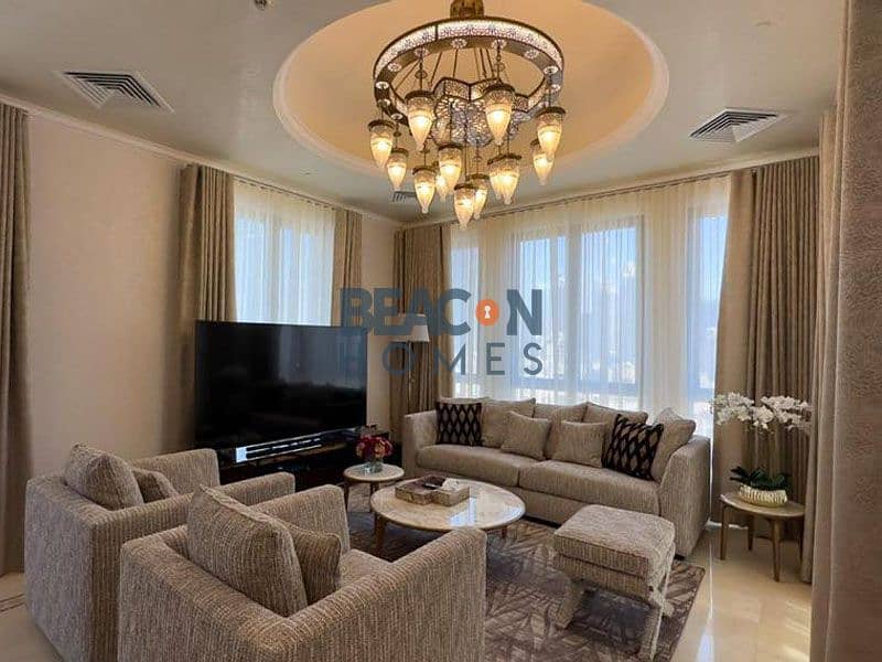 Fully Furnished | Top Floor | Burj Khalifa View