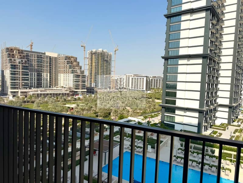 Park and Pool View | Brand New | Ready - Image 15