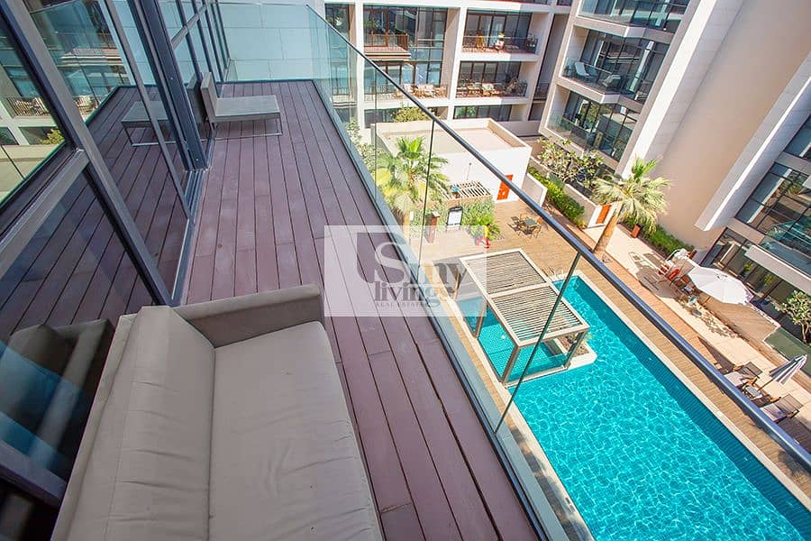 Fully Furnished 1BR | Pool View | Tenanted - Image 14