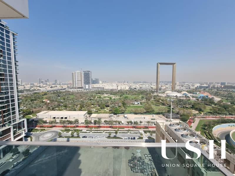 Dubai Frame and Zabeel Park View | Bigger Layout | Corner Unit