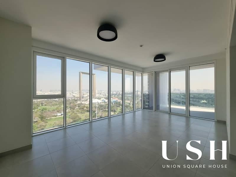 Dubai Frame and Zabeel Park View | Bigger Layout | Corner Unit