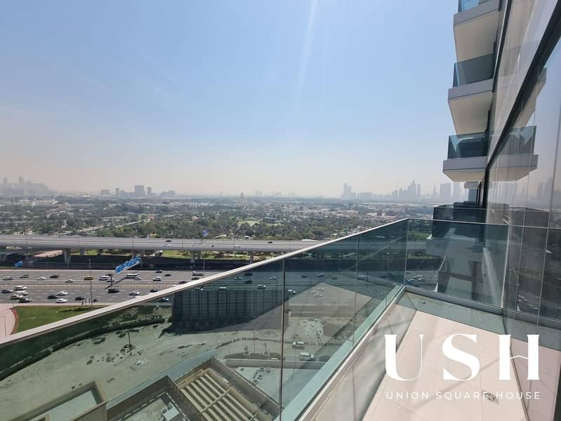 Dubai Frame and Zabeel Park View | Bigger Layout | Corner Unit
