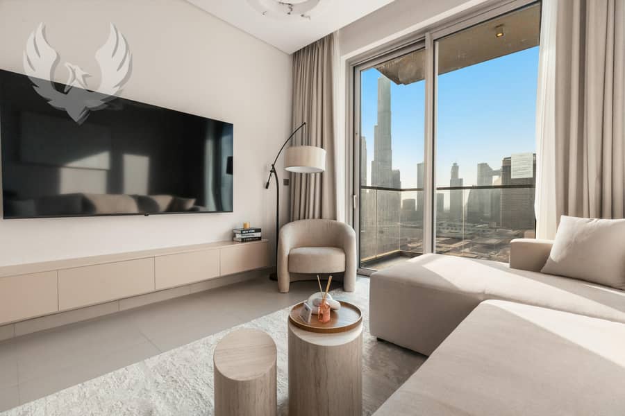 Burj Khalifa View | High Floor | Flexible Payments