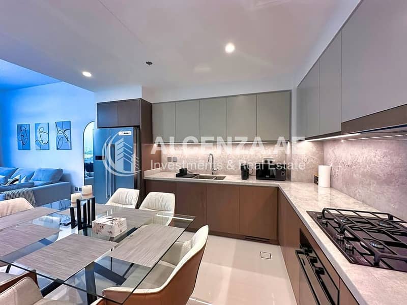 Full Palm View | Emaar Beachfront | Big Balcony - Image 9