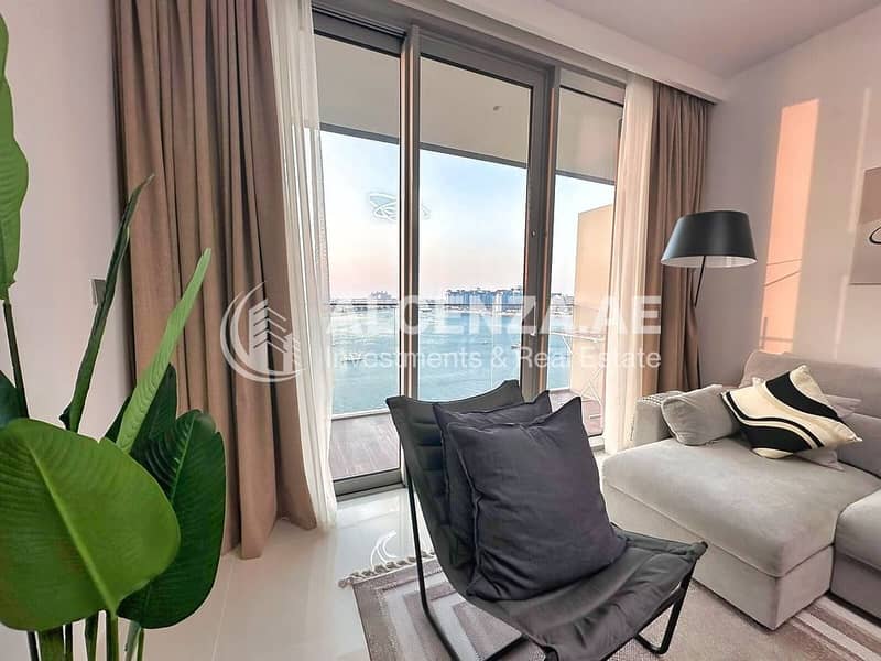 Full Palm View | Emaar Beachfront | Big Balcony - Image 17