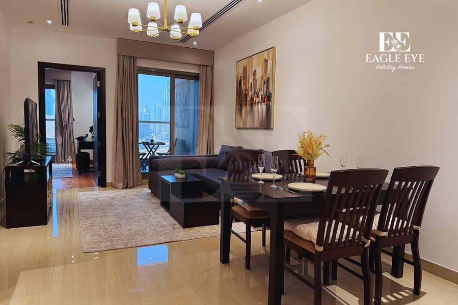 Burj Khalifa View | Sofa Bed | High Floor - Image 6