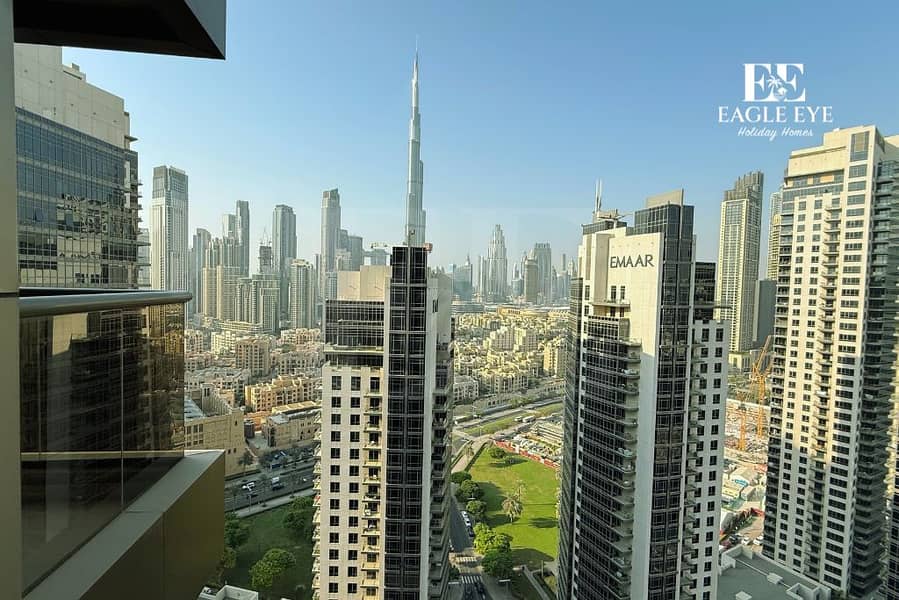 Burj Khalifa View | Sofa Bed | High Floor - Image 13