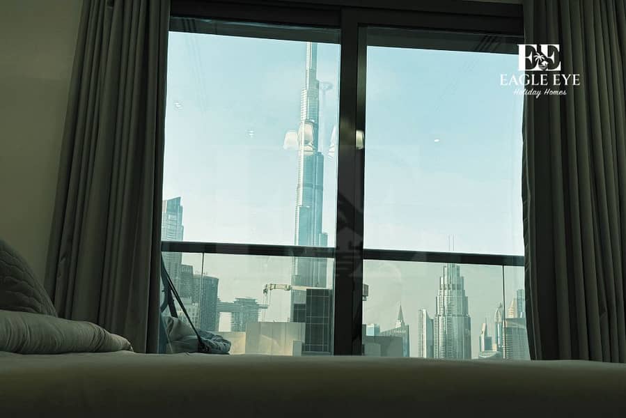 Burj Khalifa View | Sofa Bed | High Floor - Image 19