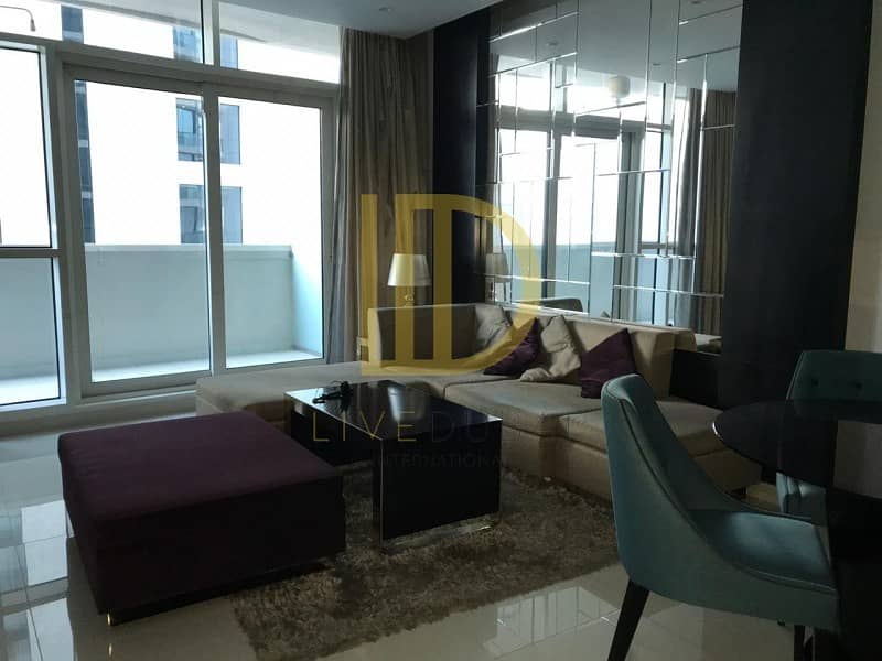 1 Bed Furnished in Upper Crest with Sky Line View HL