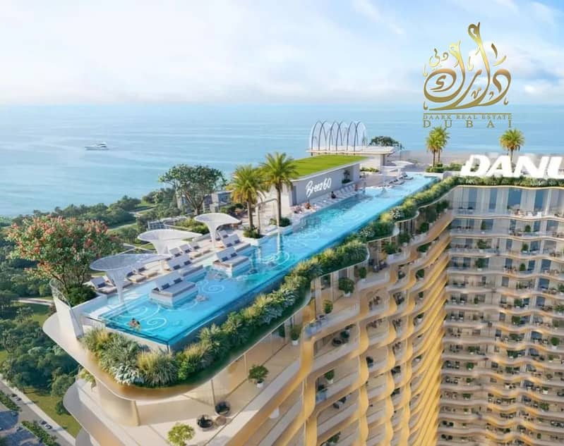 10 Mins Burj Khalifa-SEA VIEW-HIGH ROI-FULL FURNSHED