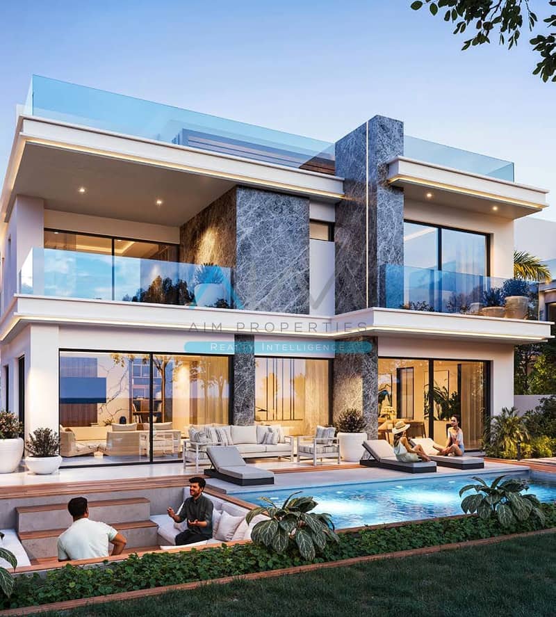 BAHAMAS DAMAC ISLANDS LUXURY 4BR VILLA FOR SALE WITH 1% MONTHLY PAYMENT PLAN - Image 11