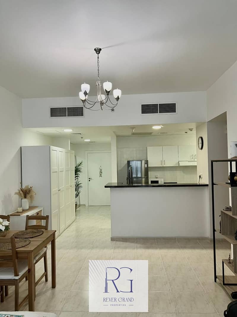 Spacious Fully Furnished 1BR | Modern Open Kitchen | Community View | Balcony | - Image 6