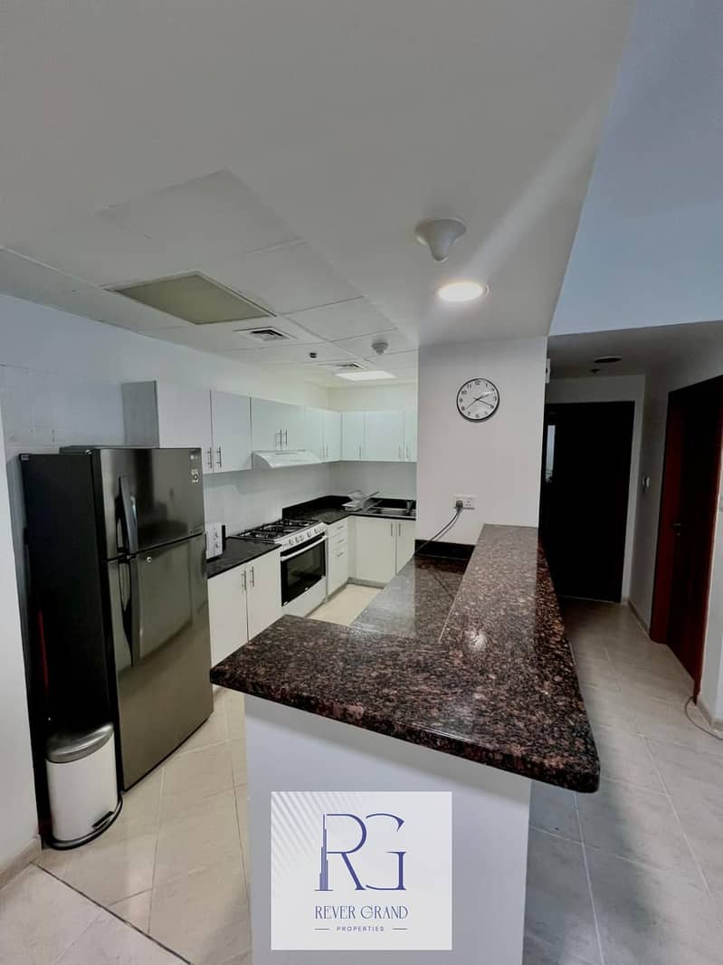 Spacious Fully Furnished 1BR | Modern Open Kitchen | Community View | Balcony | - Image 8