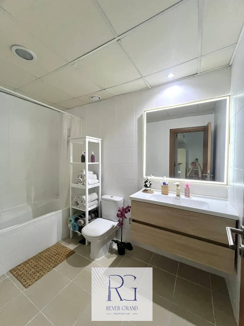 Spacious Fully Furnished 1BR | Modern Open Kitchen | Community View | Balcony | - Image 10