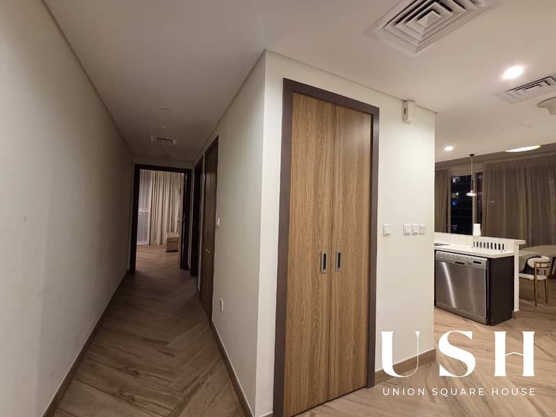 Fully Furnished | Zabeel Park View | Corner Unit