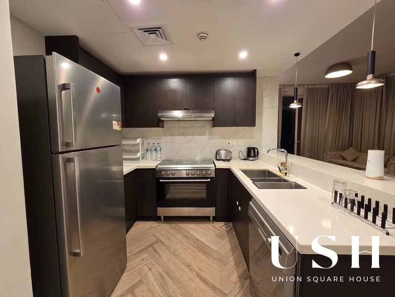 Fully Furnished | Zabeel Park View | Corner Unit