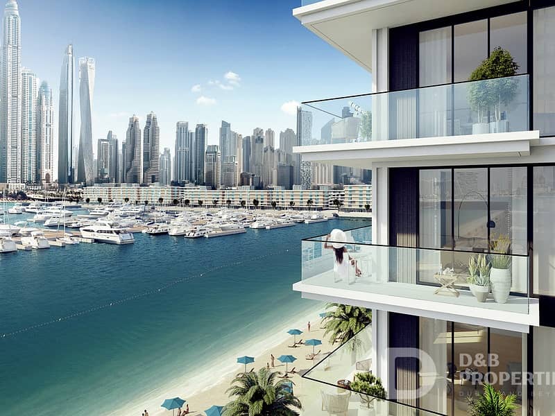 Marina and Beach View | High Floor | Beach Access