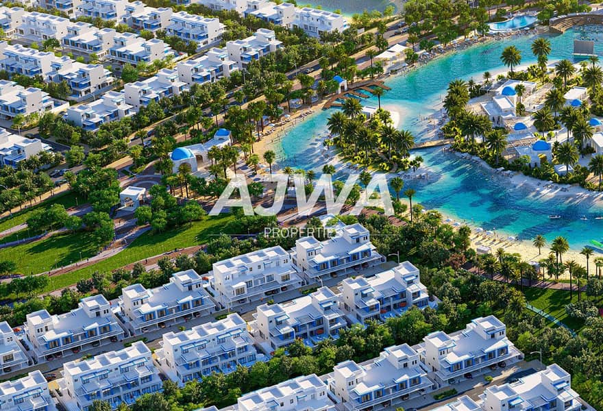 4 BR Townhouse | Single Row | Crystal Lagoons