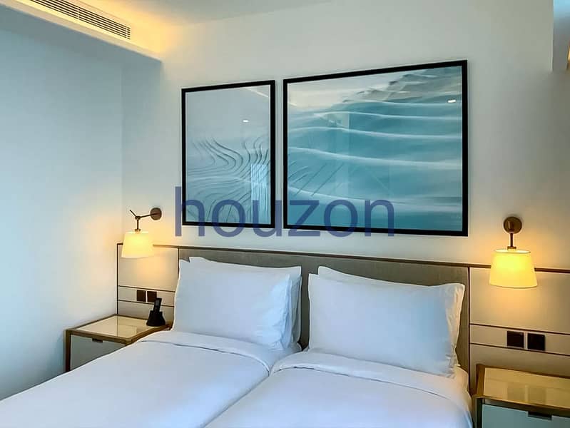 Spacious 2BR | High Floor | Sea + Burj View - Image 6