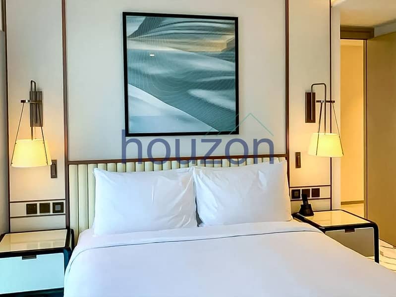 Spacious 2BR | High Floor | Sea + Burj View - Image 8