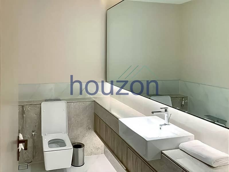 Spacious 2BR | High Floor | Sea + Burj View - Image 10