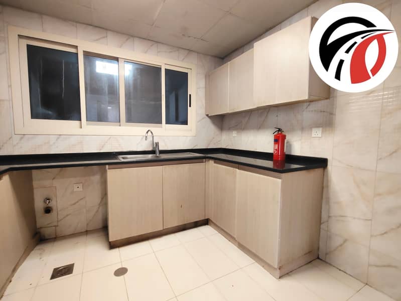 Spacious 2 bhk apartment/ closed kitchen/ spacious layout/ pool side view/ Arjan - Image 9