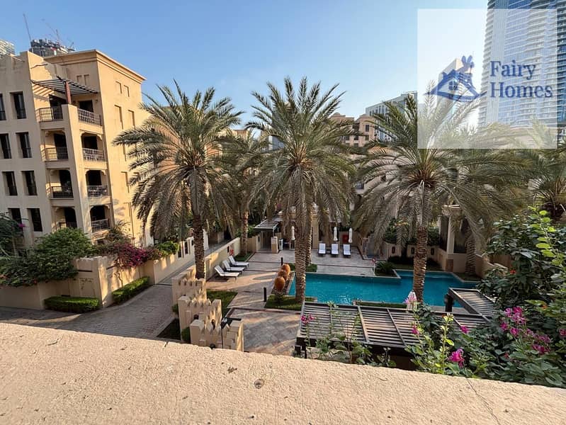 Unfurnished| Spacious Layout| Chiller Free| Pool View - Image 6