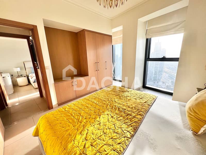 High Floor | Furnished | 3BR+M | Burj Khalifa View - Image 22
