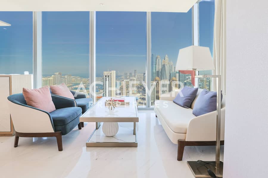 High Floor | 360 View Of Dubai Harbor & Marina JBR