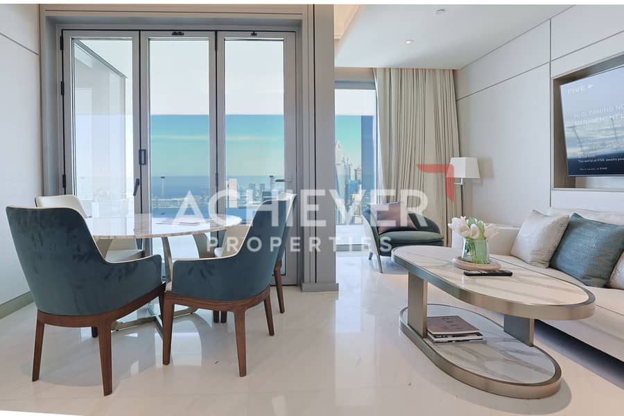 High Floor | 360 View Of Dubai Harbor & Marina JBR