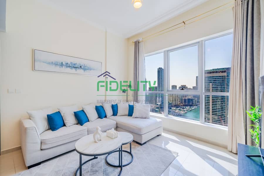 No Commission | Full Marina View | High Floor | Daily Rent