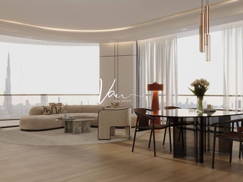 Studio Apartment | High Floor | Burj Khalifa View - Image 6