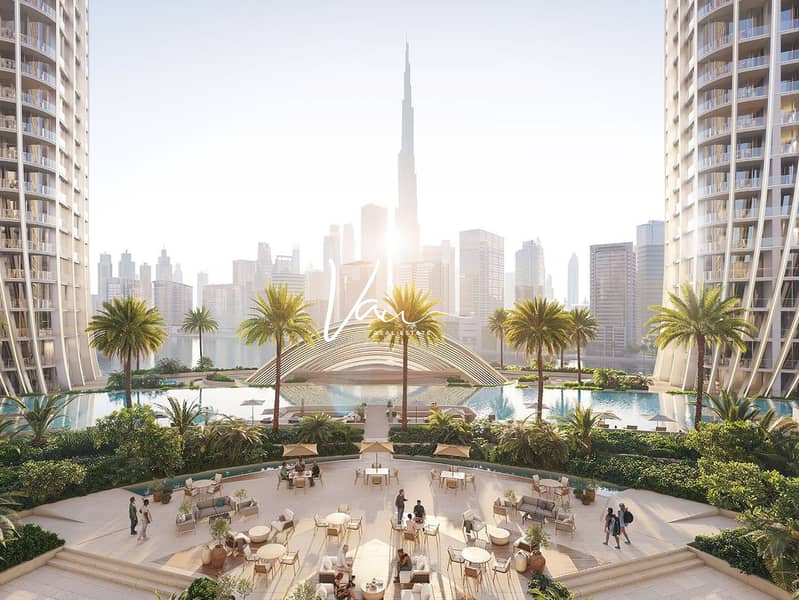 Studio Apartment | High Floor | Burj Khalifa View - Image 10