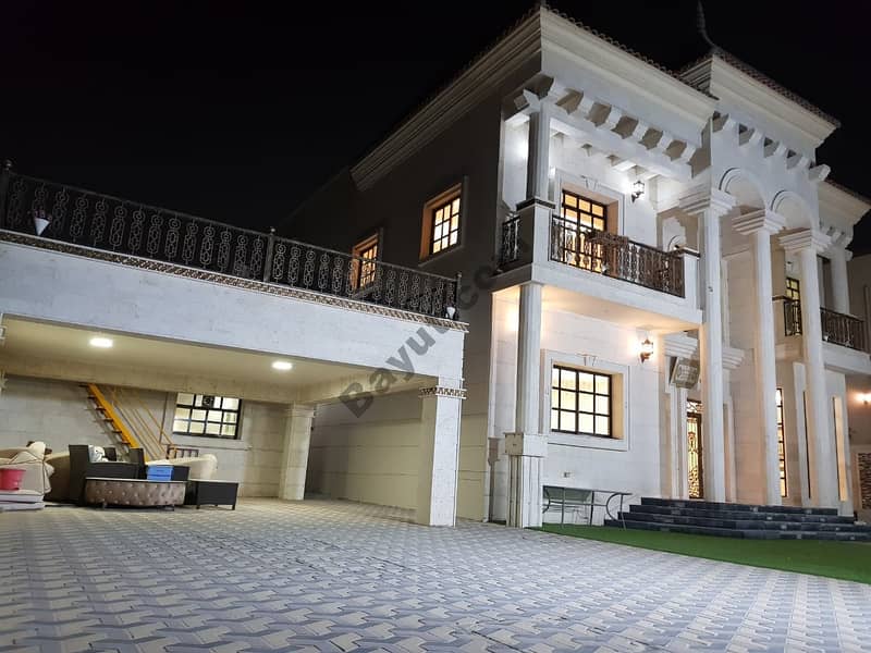 SUPER DELUXE VILLA 6 MASTER BEDROOMS/HALL/MAJLIS/MAID ROOM/3 KITCHENS/LAUNDRY ROOM