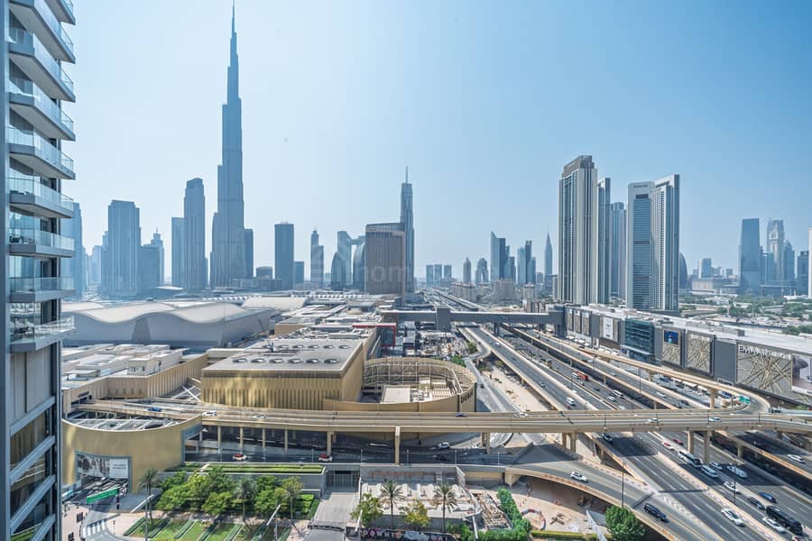 Luxury 3BR + Maid’s Room | Burj & Fountain View