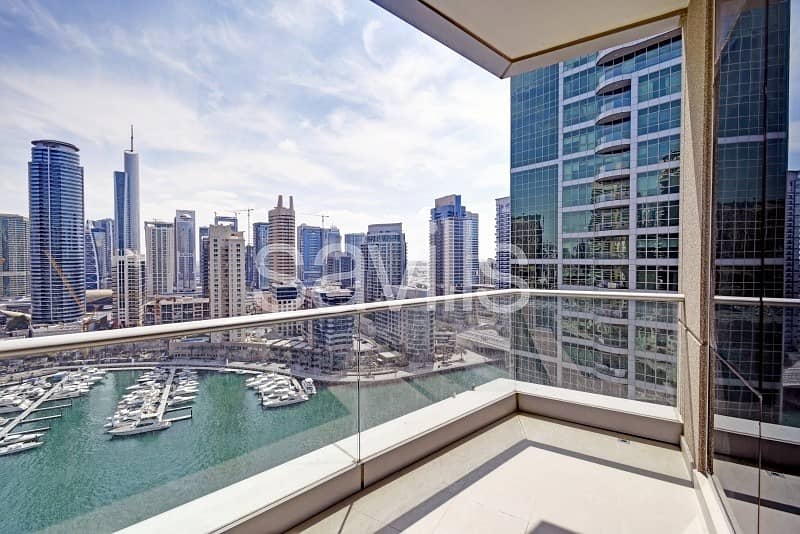 Full Marina view on a high floor | Vacant now