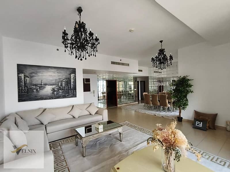 Stunning Marina view | Furnished | 3BR | Vacant