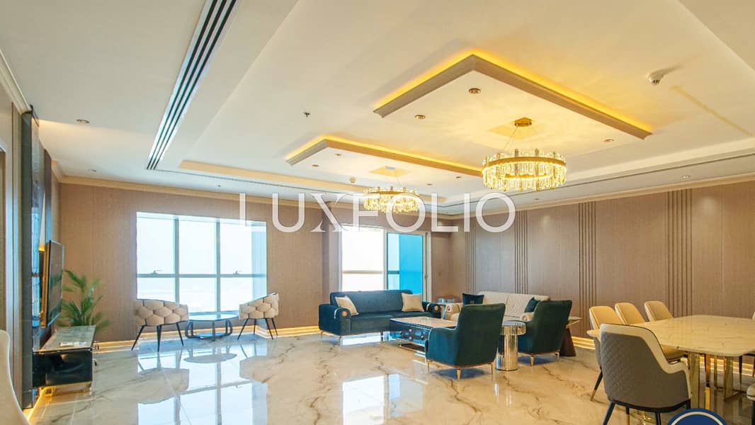 Upgraded | Palm and Sea Views | Available Now