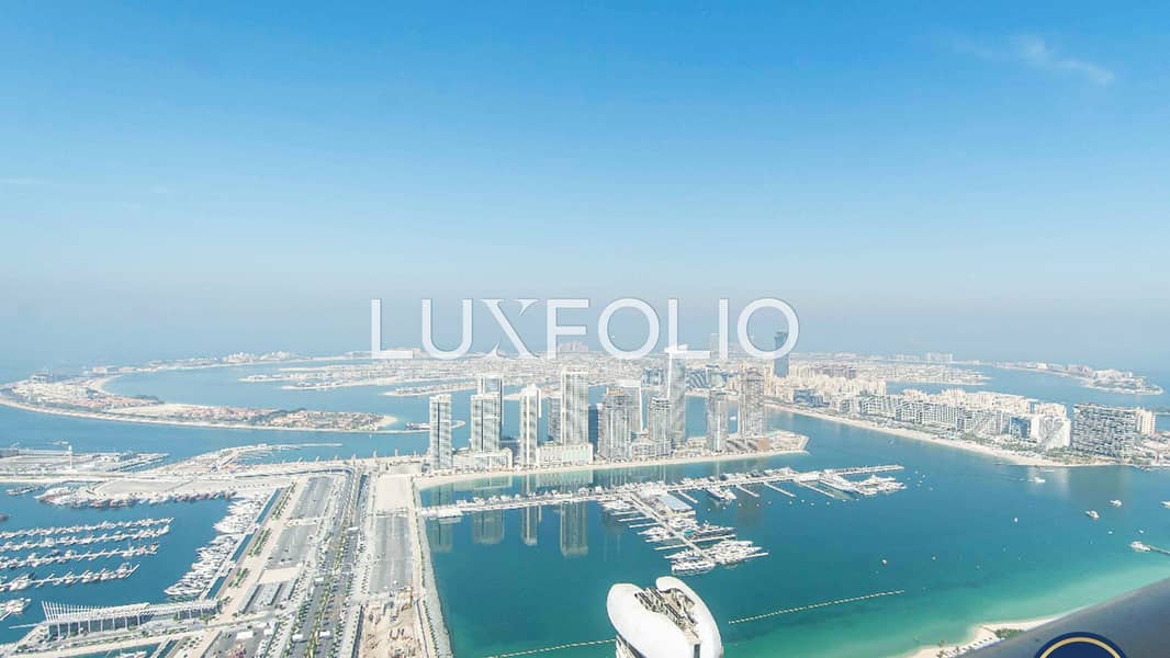 Upgraded | Palm and Sea Views | Available Now