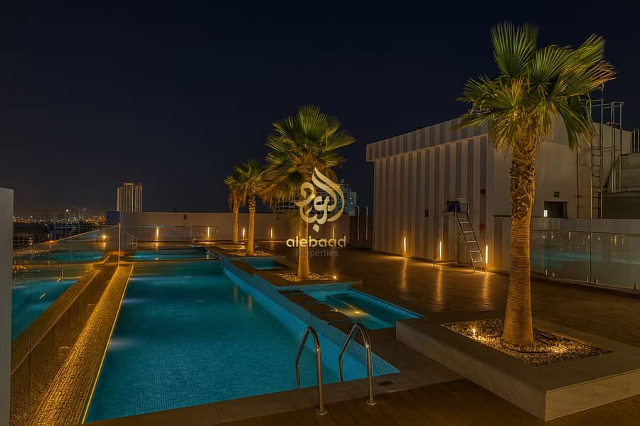 Brand New ! Semi Furnished Apartment | Bright And Elegant | Huge Balcony