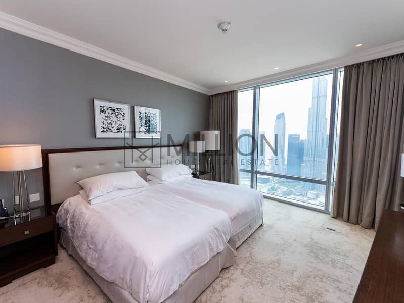 Luxury 4BR Apartment with Burj Khalifa View